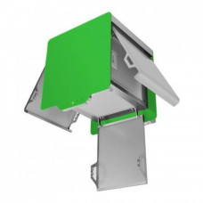 Вытяжка Maunfeld BOX QUADRO 38 Inox Glass Green