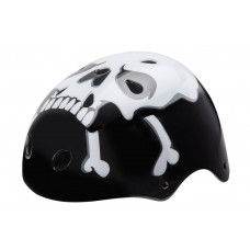 Шлем защитный Stels MTV-12 черный/белый (600105)