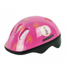 Шлем для роллеров MaxCity Baby Litle Rabbit розовый