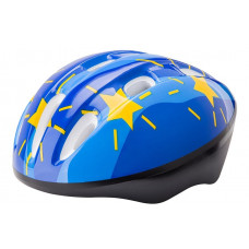 Шлем защитный NovaSport MV9 синий/желтый