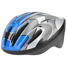 Шлем защитный NovaSport MQ-12 серый/голубой
