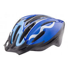 Шлем защитный NovaSport MQ-12 белый/синий