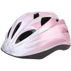 Шлем защитный NovaSport HB6-5 белый/розовый