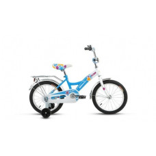 Велосипед Altair City Girl 16 белый/синий