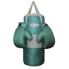 Набор для бокса Belon Груша и перчатки 3 (НБ-002-СЗ)