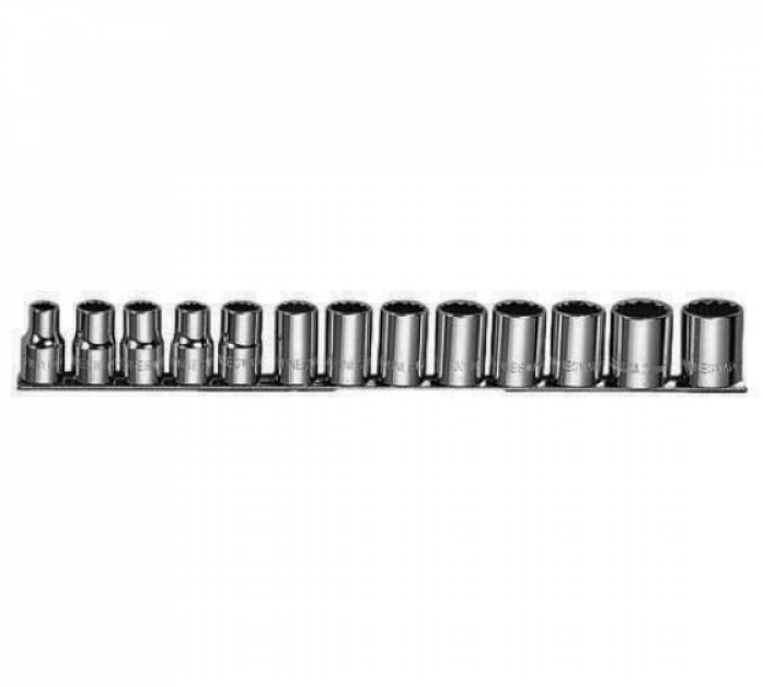 Набор головок Jonnesway MAXI-DRIVE 1/2" 13 предметов S05H4213S