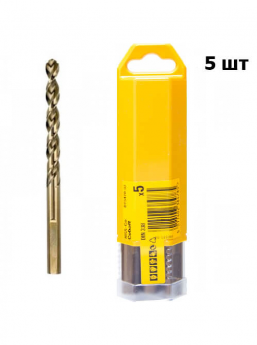 Сверло по металлу DeWalt 12х151х98мм 5шт DT4947-QZ