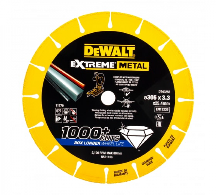 Алмазный диск DeWalt 305x25 DT40256-QZ