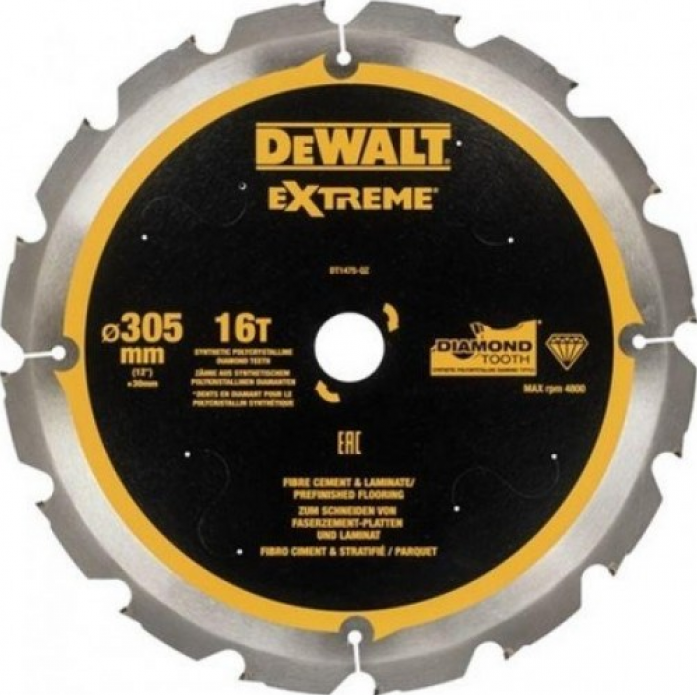 Универсальный пильный диск DeWalt 305x30mm x16T DT1475-QZ