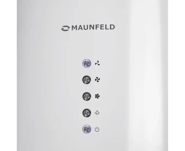 Островная вытяжка Maunfeld Lee Light Isla 35 white