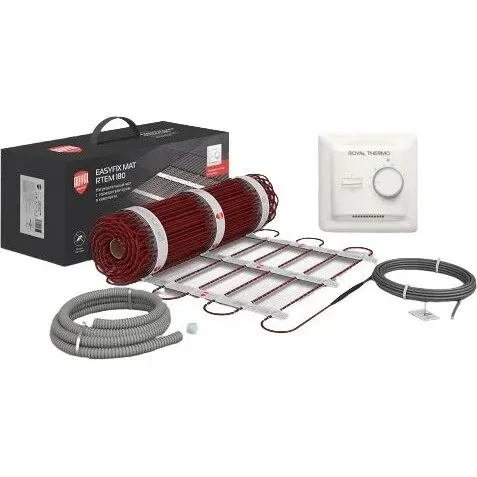 Мат нагревательный Royal Thermo EasyFix Mat RTEM 2-180-3,5 с терморегулятором
