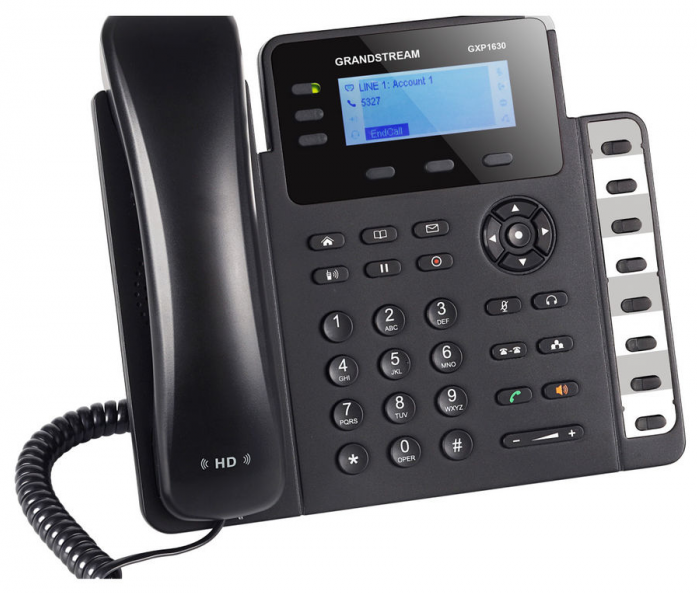 Телефон GRANDSTREAM GXP-1630 черный