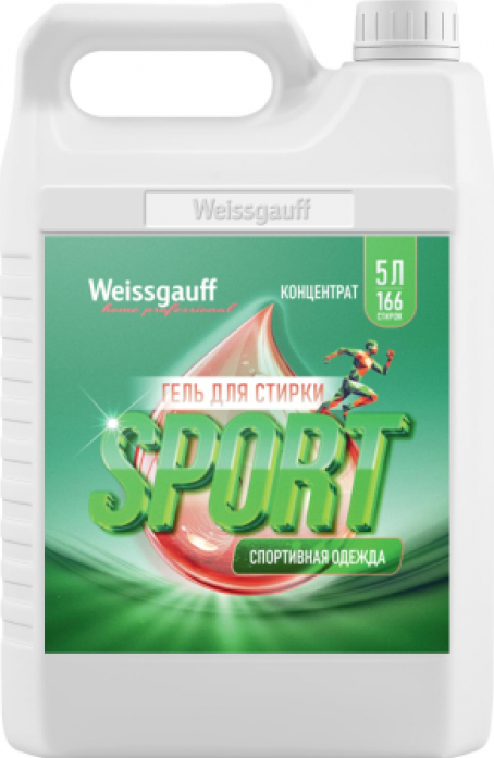 Гель для стирки Weissgauff SPORT 5 л 442542