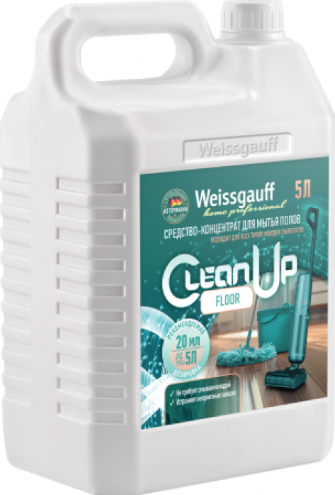 Средство-концентрат для мытья полов Weissgauff CleanUp Floor 5 л 443417
