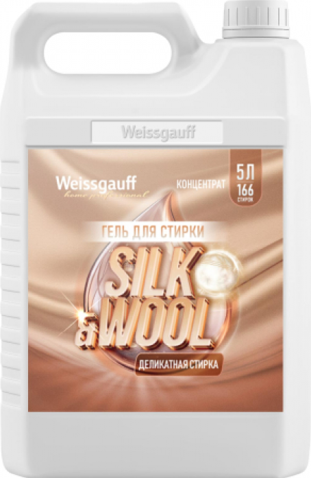 Гель для стирки Weissgauff Silk & Wool концентрат 5 л 442543