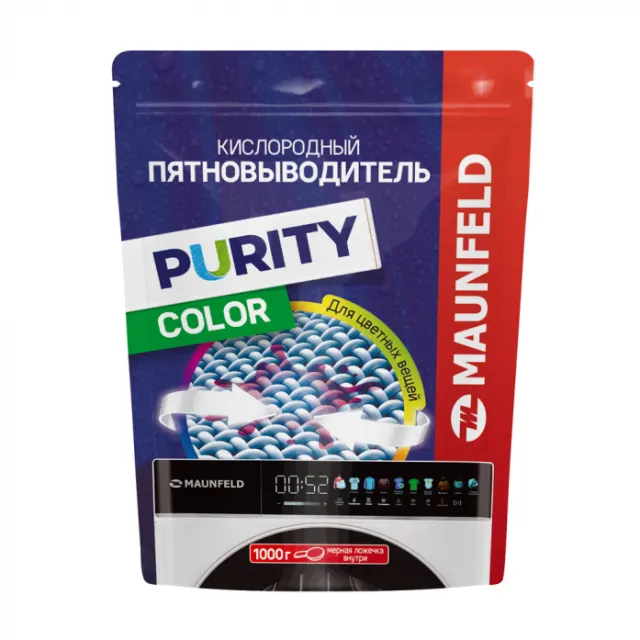 Кислородный пятновыводитель для цветных вещей Maunfeld COLOR Purity MSC1000G
