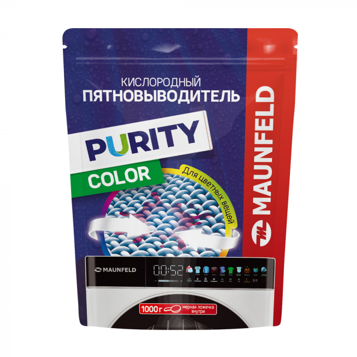 Кислородный пятновыводитель для цветных вещей Maunfeld COLOR Purity MSC1000G