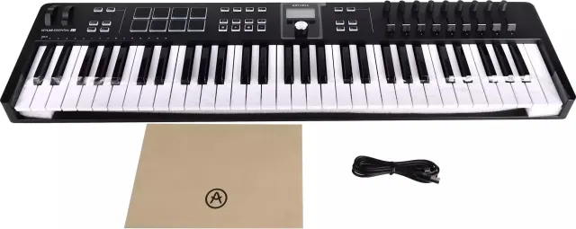 MIDI-клавиатура Arturia KeyLab Essential 61 mk3 black
