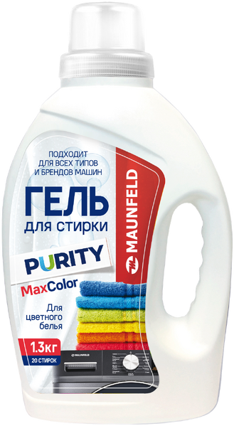 Гель для стирки Maunfeld Purity Max Color 1300г MWL1300BC