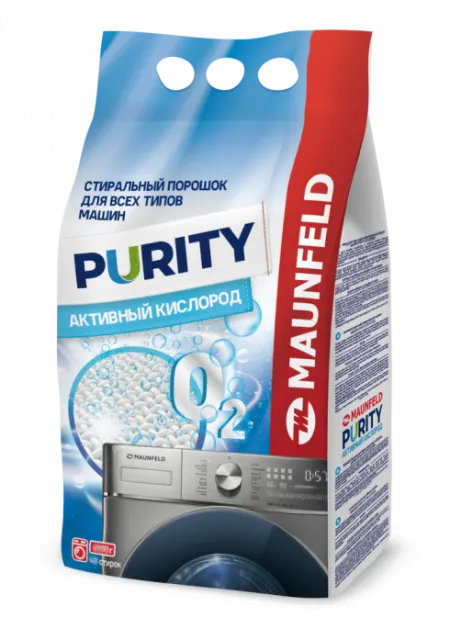 Стиральный порошок Maunfeld Purity Активный кислород Automat 9000г MWP9000SO