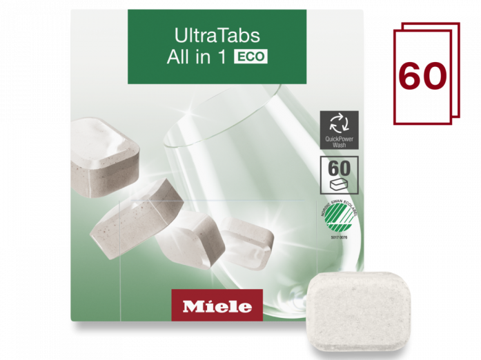 Таблетки для ПМM Miele Ultra Tabs All in 1 ECO 60шт 11884150