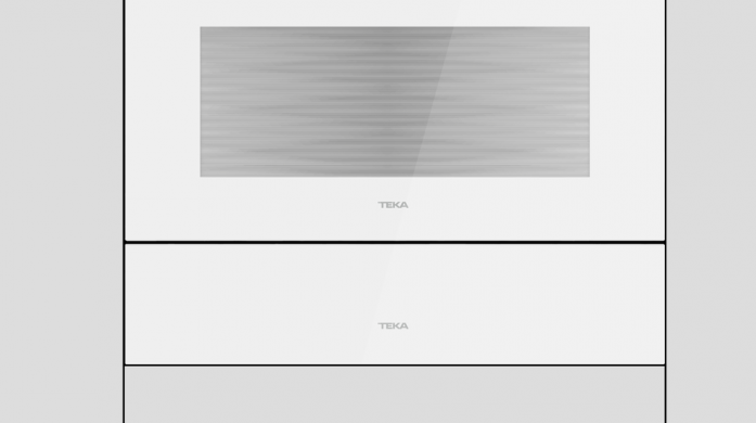 Фасадная часть из стекла Teka WHITE MARBLE