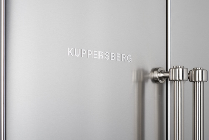 Комплект ручек для холодильника KUPPERSBERG NSFD 17793 Inox