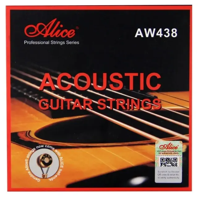 Струны для акустической гитары Alice AW438-SL