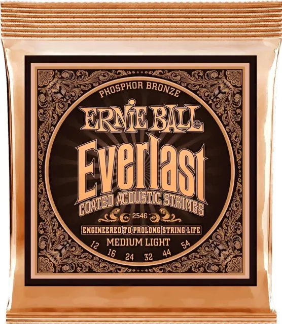 Струны для акустической гитары Ernie Ball 2546