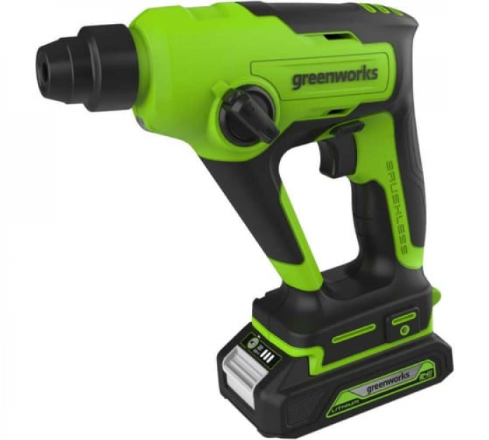 Перфоратор GreenWorks GD24SDS1K2 3803107UA