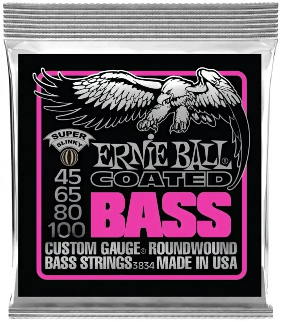Струны для бас-гитары Ernie Ball 3834