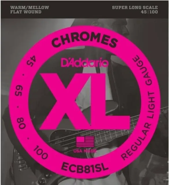 Струны D'Addario ECB81SL
