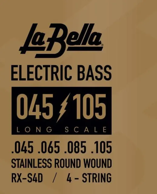 Струны для бас-гитары La Bella RX-S4D