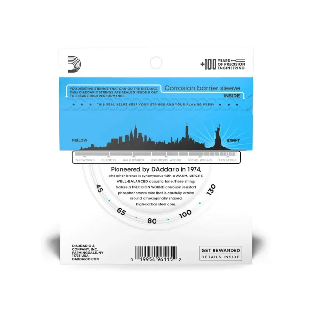 Струны D'Addario EPBB170
