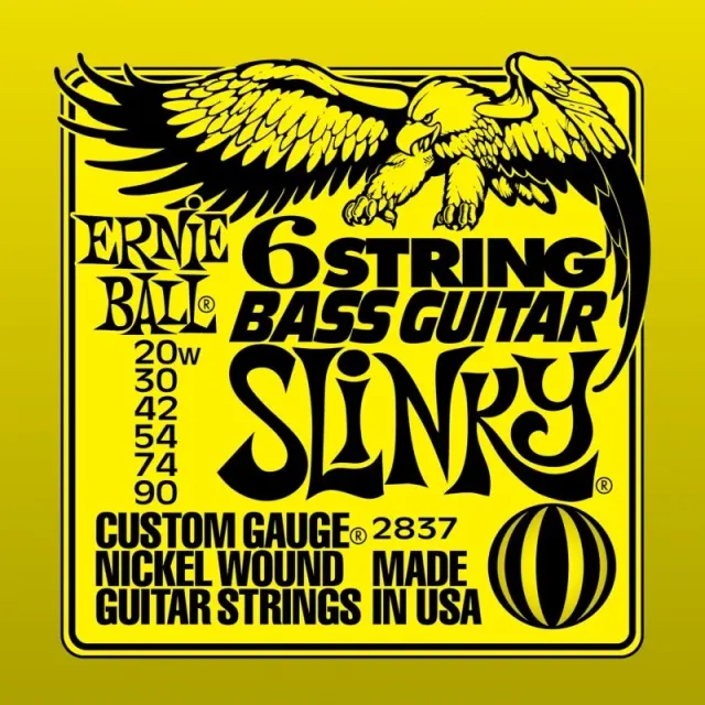 Струны для бас-гитары Ernie Ball 2837