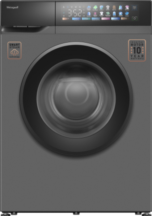 Стиральная машина Weissgauff WM 39107 Full Touch Inverter Steam Grey 440453