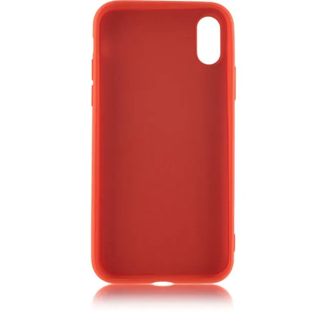 Чехол Brosco Apple iPhone Xs (IPX/XS-NSRB-RED)