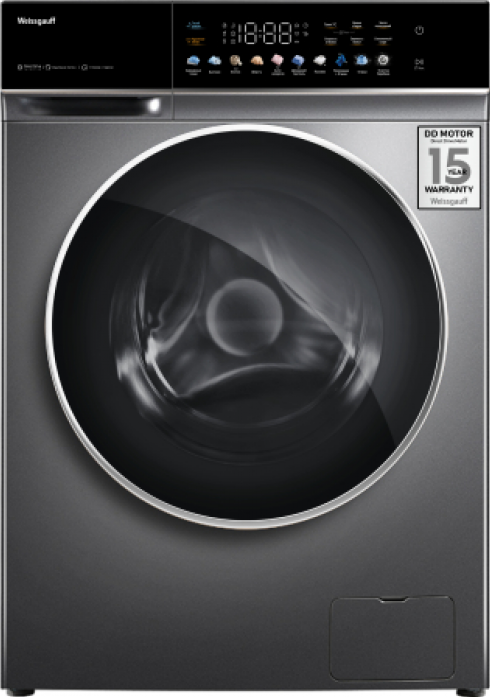 Стиральная машина Weissgauff WM 62210 Direct Drive Touch Inverter Steam Grey 438931