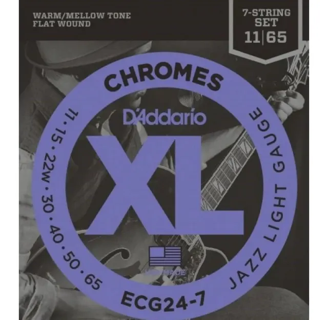 Струны D'Addario ECG24-7