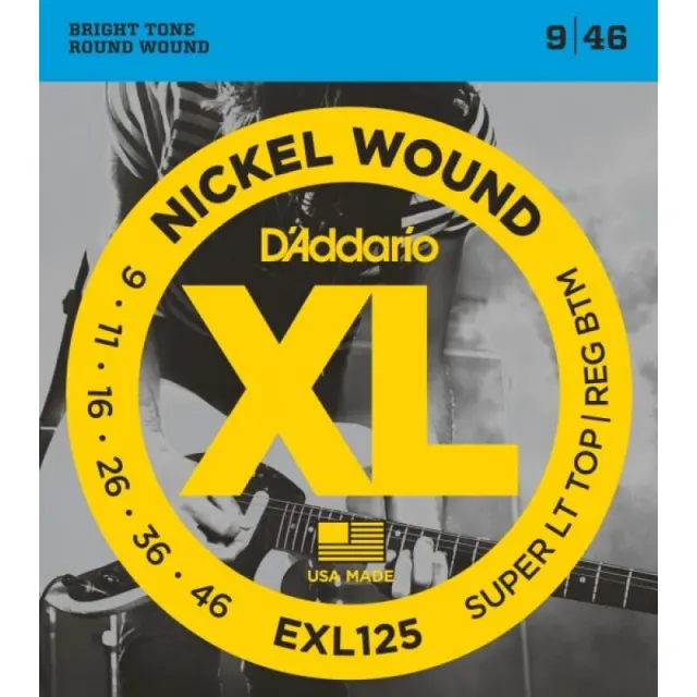 Струны D'Addario EXL125