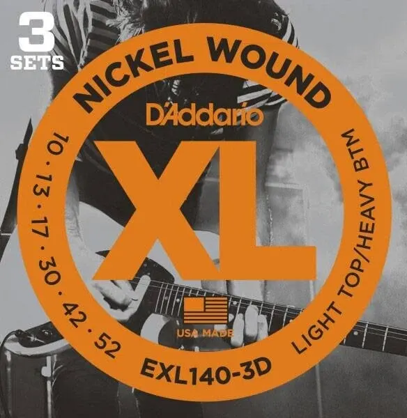 Струны D'Addario EXL140-3D