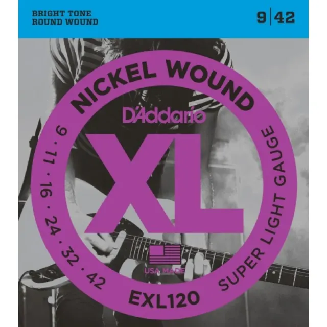 Струны D'Addario EXL120