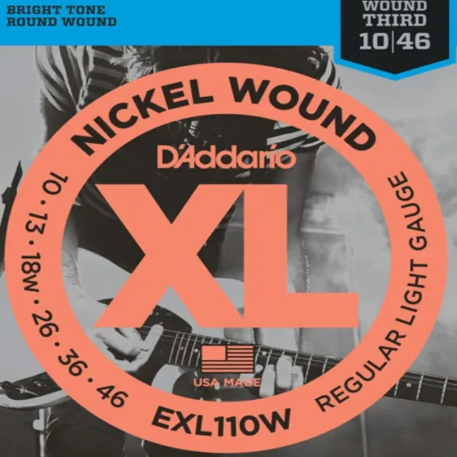 Струны D'Addario EXL110W