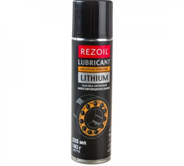 Литиевая смазка аэрозоль Rezer 335 мл LITHIUM 03.008.00032