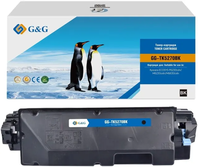Картридж лазерный G&G GG-TK-5270BK
