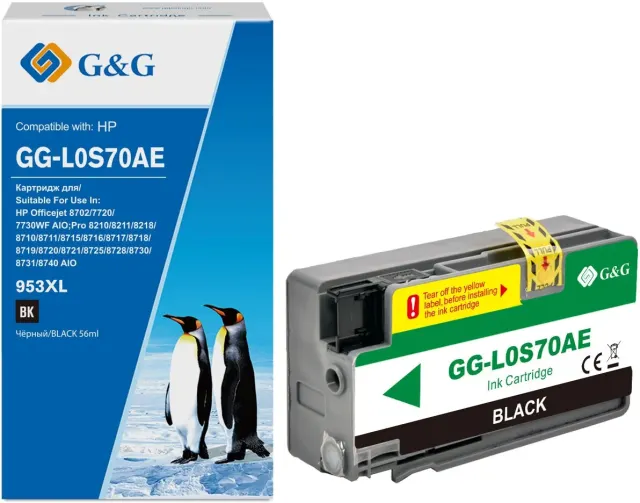 Картридж струйный G&G GG-L0S70AE черный