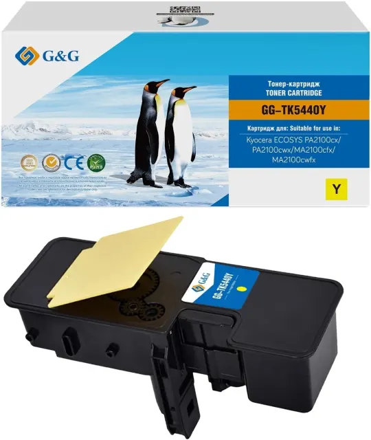 Картридж лазерный G&G GG-TK5440Y желтый