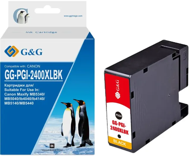 Картридж G&G GG-PGI-2400XLBK