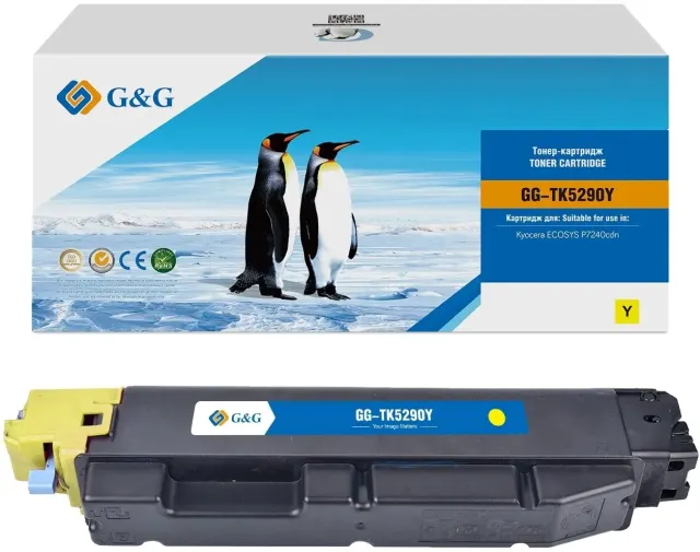 Картридж лазерный G&G GG-TK5290Y желтый