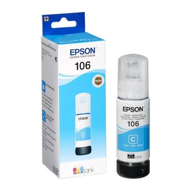 Чернила Epson 106C (C13T00R240)